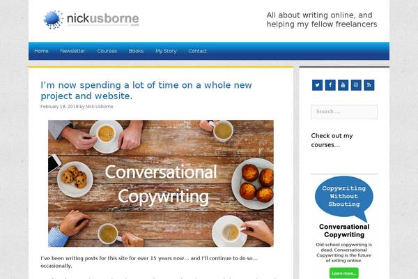 Site using Lightweight Social Icons plugin