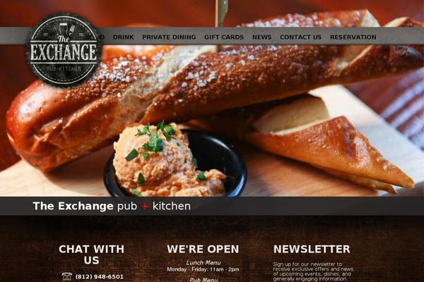 exchange theme websites examples