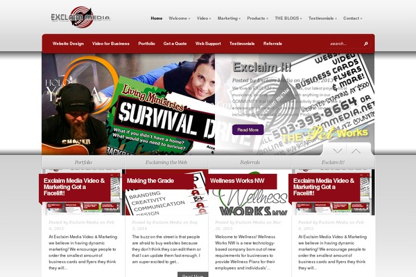 TheSource theme site design template sample