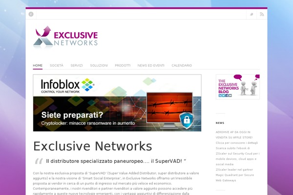 exclusive-networks.it site used Exclusive