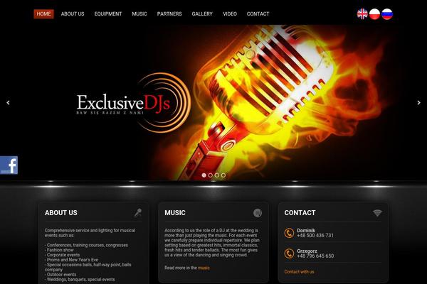Soliloquy theme site design template sample