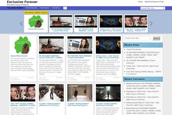 Covertvideopress theme site design template sample