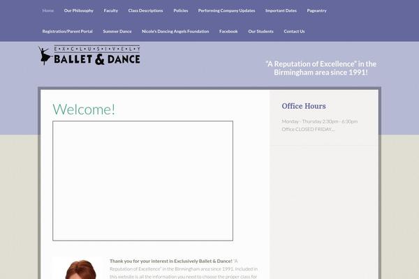 Going Green Pro theme site design template sample