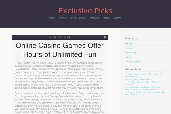 Bromine theme site design template sample