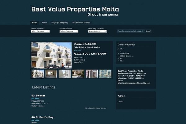 OpenDoor theme site design template sample