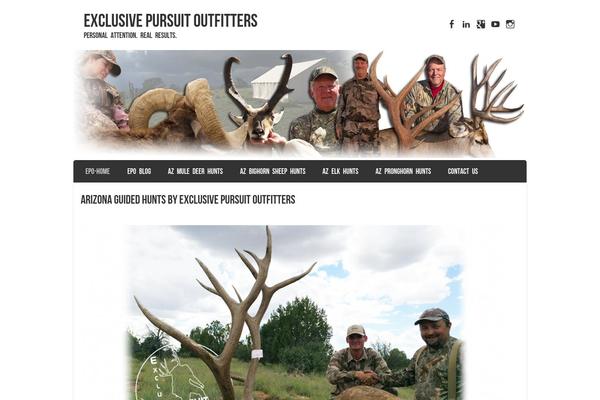 Striker theme site design template sample