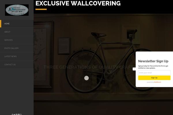 exclusivewallcovering.com site used Toranj-v1.3.0