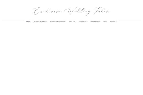 Fleur theme site design template sample