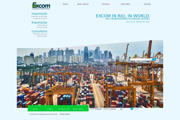 excomrio.com.br site used Default