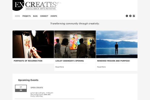 Studiofolio theme site design template sample
