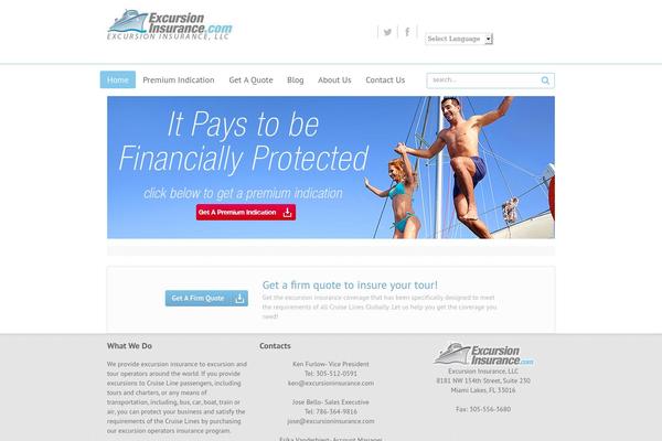 excursioninsurance.com site used Nu_element