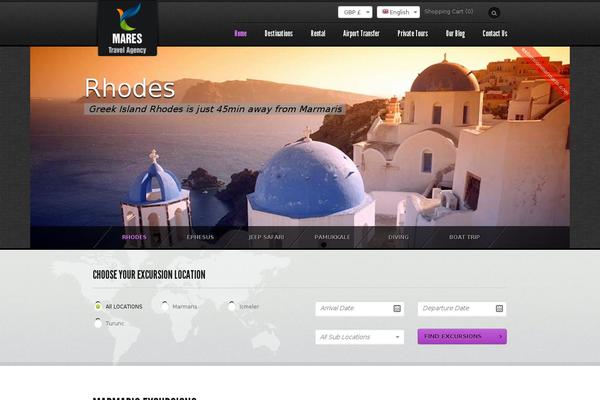 Voyage Parent theme site design template sample