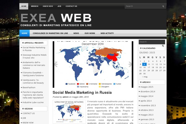 Itablet theme site design template sample