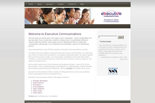 exec-comms.com site used EarthlyTouch