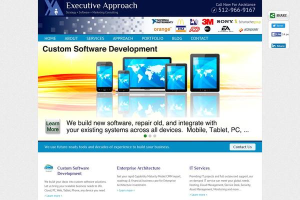 Attitude Pro theme site design template sample