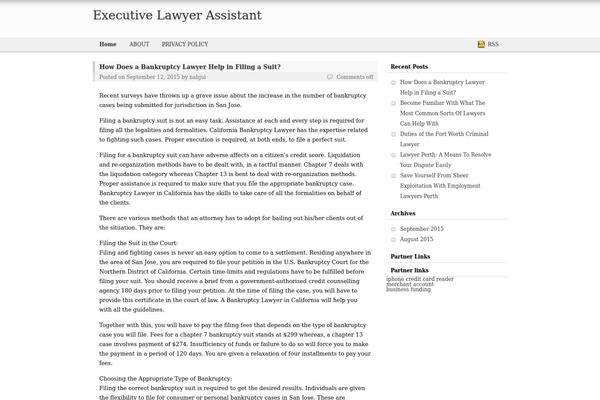 Nest theme site design template sample