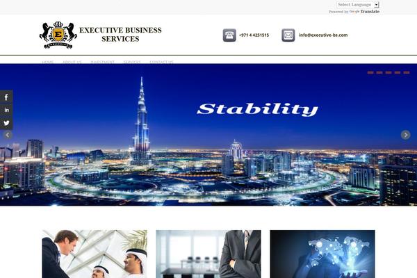 Professional theme site design template sample