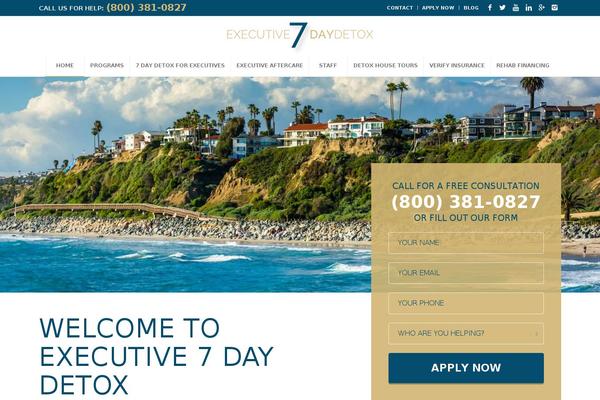 Site using wBounce plugin