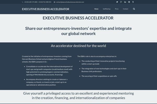 Astra theme site design template sample