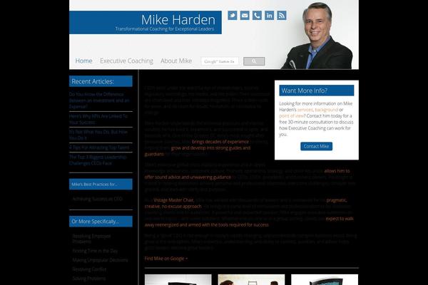Nano2 theme site design template sample