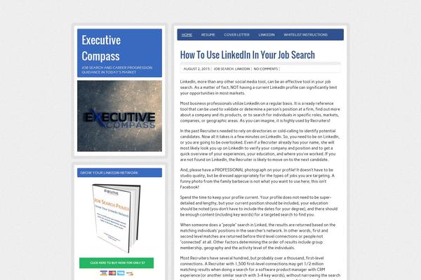 executivecompass.com site used zeeBizzCard