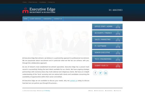 Site using Web-font-social-icons plugin