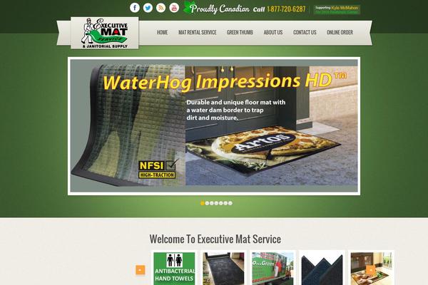 executivemat.com site used Theme1546