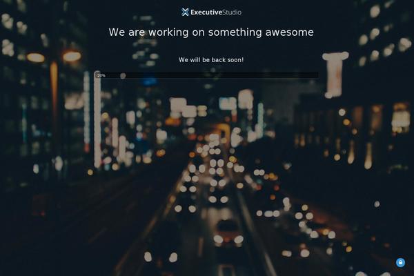 Site using WP Construction Mode plugin