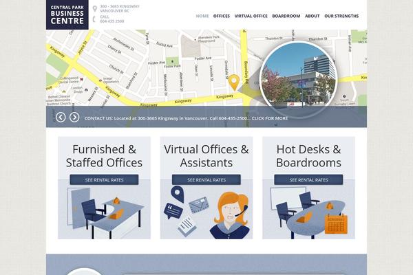 Executive theme site design template sample