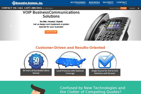 Esi theme site design template sample
