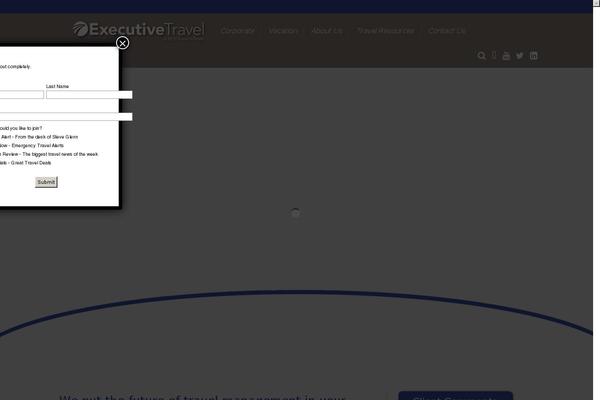 executivetravel.com site used Steve