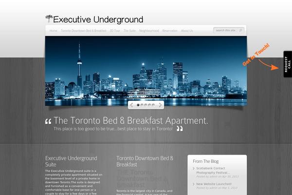 Deepfocus theme site design template sample