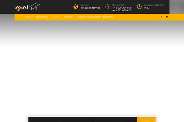 Manufacto theme site design template sample