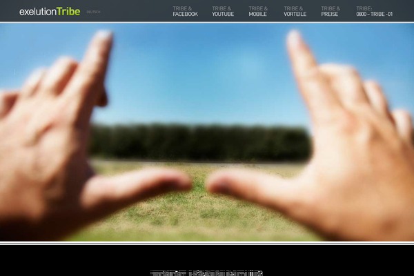 Tribe Theme theme site design template sample