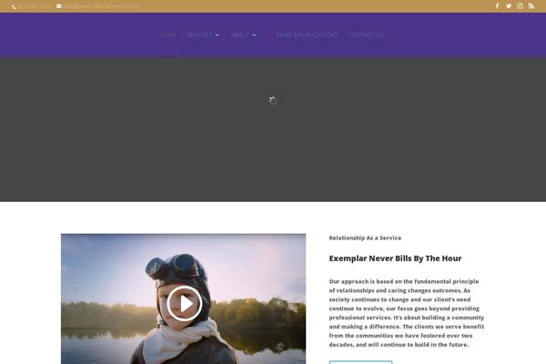 Site using Divi-Switch plugin
