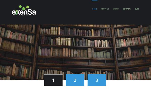Cherry Framework theme site design template sample
