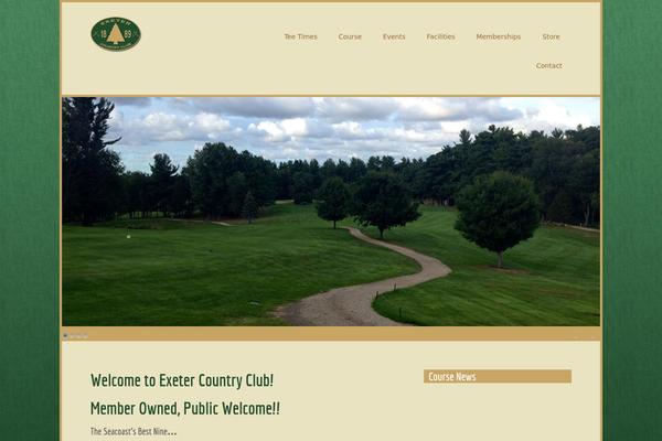 Gen theme site design template sample