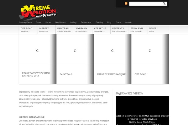 Newscast theme site design template sample