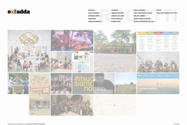 Squaregrid theme site design template sample
