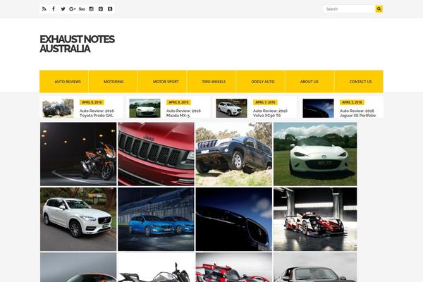 Arcadia theme site design template sample