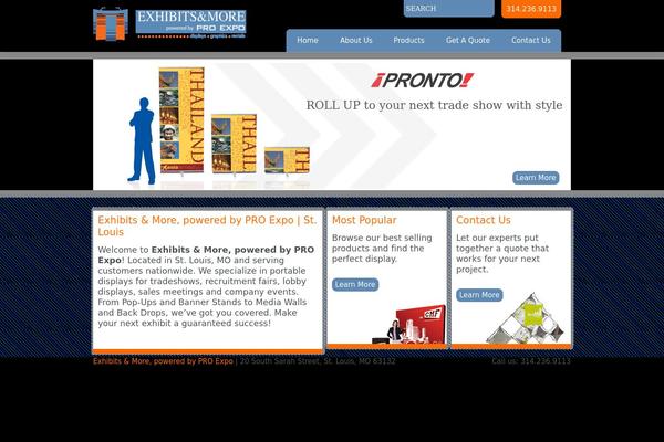 exhibitsandmore-stl.com site used Eam