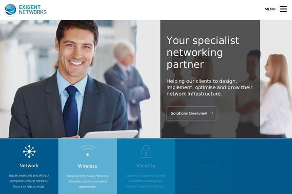 Maverick theme site design template sample