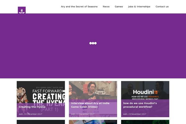 Site using Videojs HTML5 Player plugin
