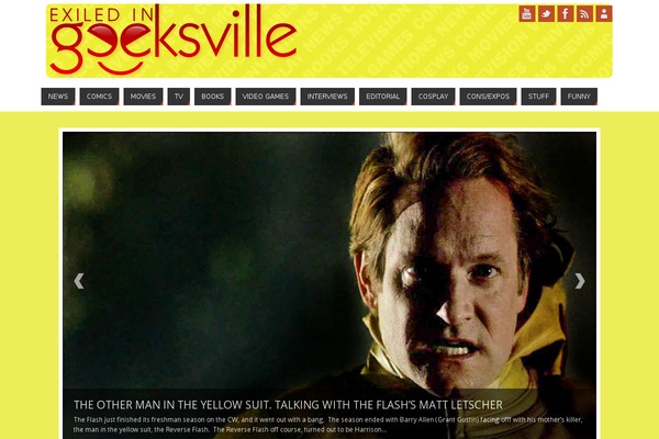exiledingeeksville.com site used Parabola