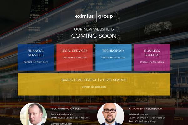 eximius.com site used Architecture-v1-04