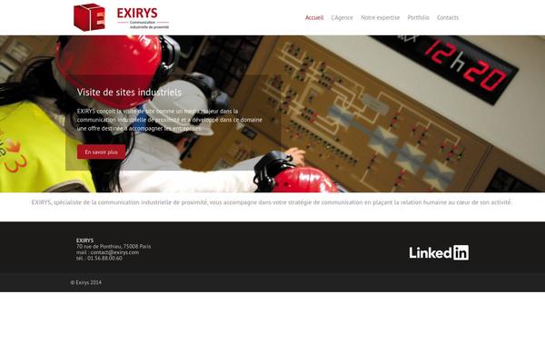 Site using Aeolus - Creative Portfolio plugin