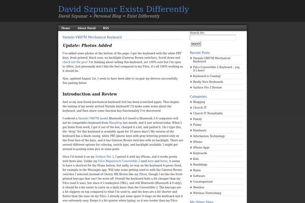 Tapestry theme site design template sample