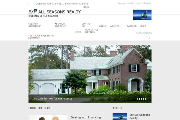 Site using Real Estate Website Builder plugin