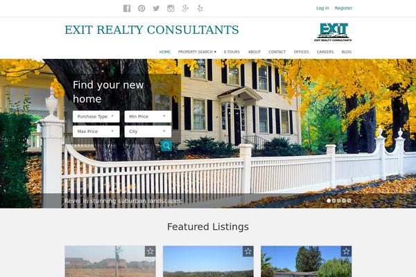 Chicago theme site design template sample