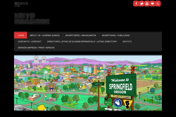 The Newswire theme site design template sample
